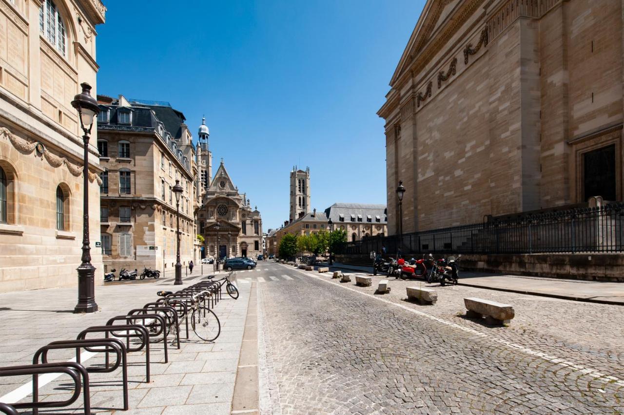 Ferienwohnung Paris Place Du Pantheon Exterior foto