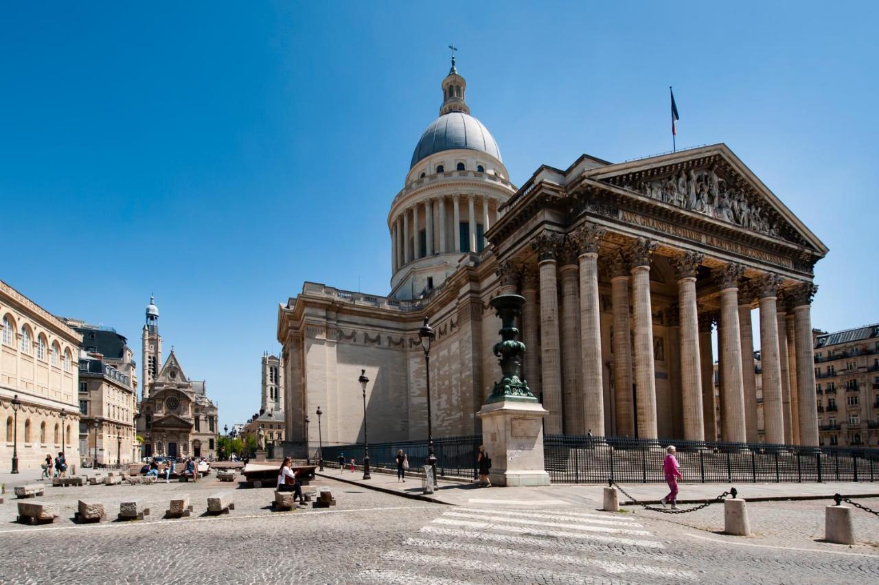 Ferienwohnung Paris Place Du Pantheon Exterior foto